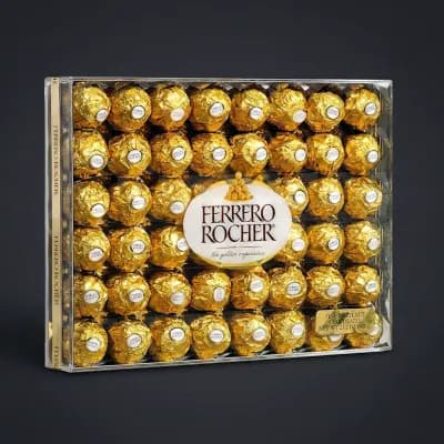 Ferrero Rocher Hazelnut Chocolates Gift Box 48 Count