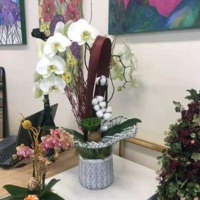 Orchids (decorated)
